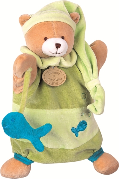 Doudou et Compagnie Marionnette Ours Théodore - 26 cm